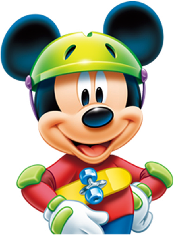 Mickey Mouse Png, Download Png Image With Transparent - Mickey Mouse Skate Png (800x903), Png Download