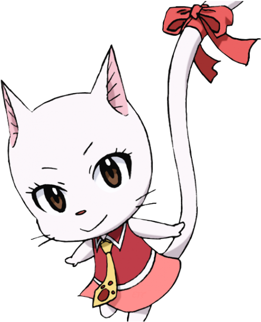 Carla Sharuru Fairy Tail Cat, Fairy Tail Tattoo, Fairy - Carla Fairy Tail (550x639), Png Download