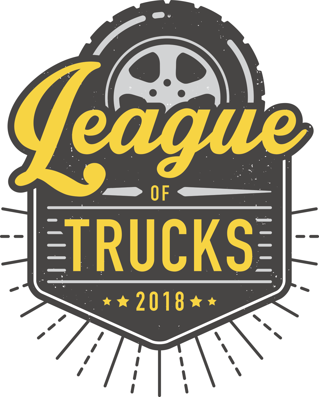 League Of Trucks Logo - Illustration (1238x1541), Png Download