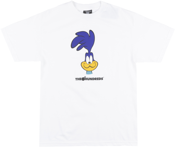 The Hundreds Looney Tunes Acme Road Runner T-shirt - Rooster (689x576), Png Download