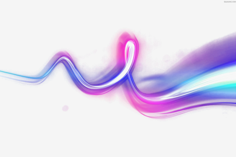 Light Lines Flow Violet Emitting Line - Lineas De Luces Png (800x531), Png Download