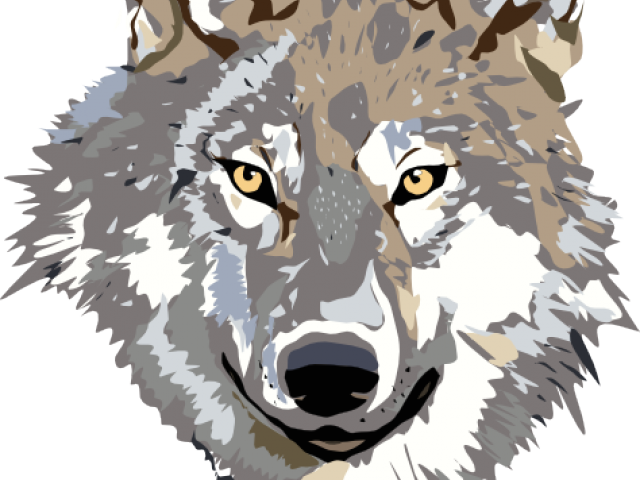 Wolf Vector Art - Public Domain Wolf Clipart Wolf Free (640x480), Png Download