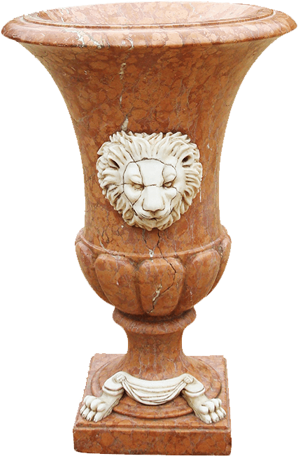 19th Century Italian Marble Campana Urn - Carving (750x750), Png Download