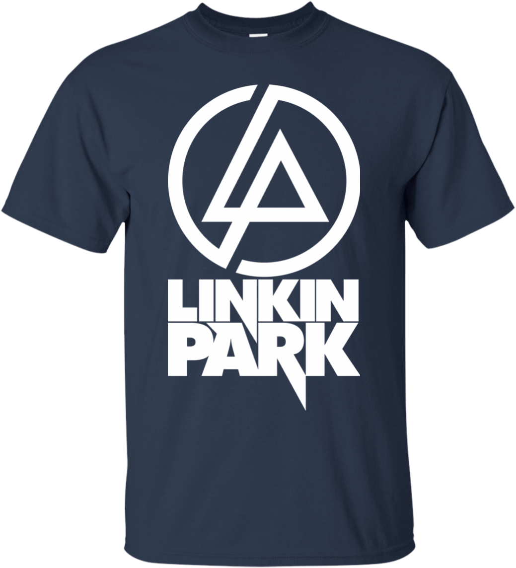 Linkin Park Rock Band Logo Men's T-shirt - Active Shirt (1155x1155), Png Download