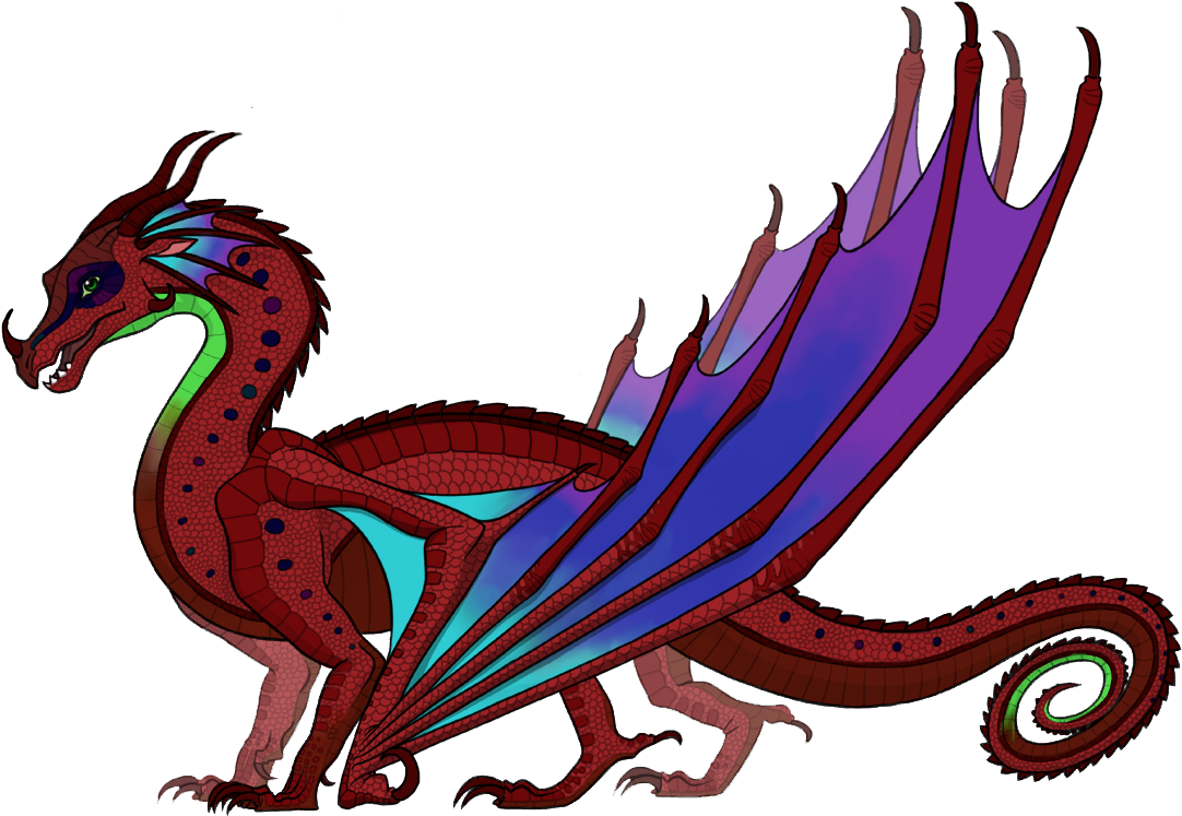 Oof Bullet Ant Reference - Wings Of Fire All Dragons Colored (1104x768), Png Download