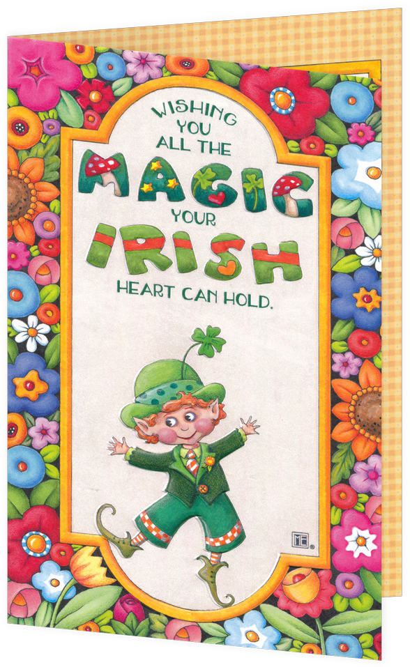 Wishing You All The Magic St - Mary Engelbreit St Patrick's Day (1024x1024), Png Download