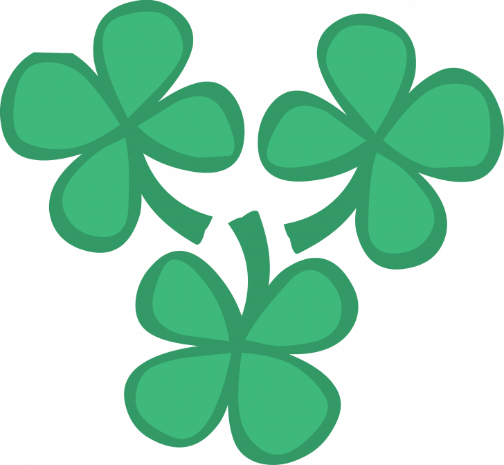 Finding A Ton Of Four Leaf Clovers Few Five Pictures - Four Leaf Clovers Png (728x671), Png Download