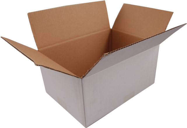 American Folding Box, Corrugated Cardboard, 230x230x150mm, - Box (640x640), Png Download