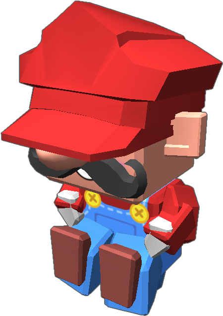 It's A Me A Mario Let's A Go - Cartoon (768x768), Png Download