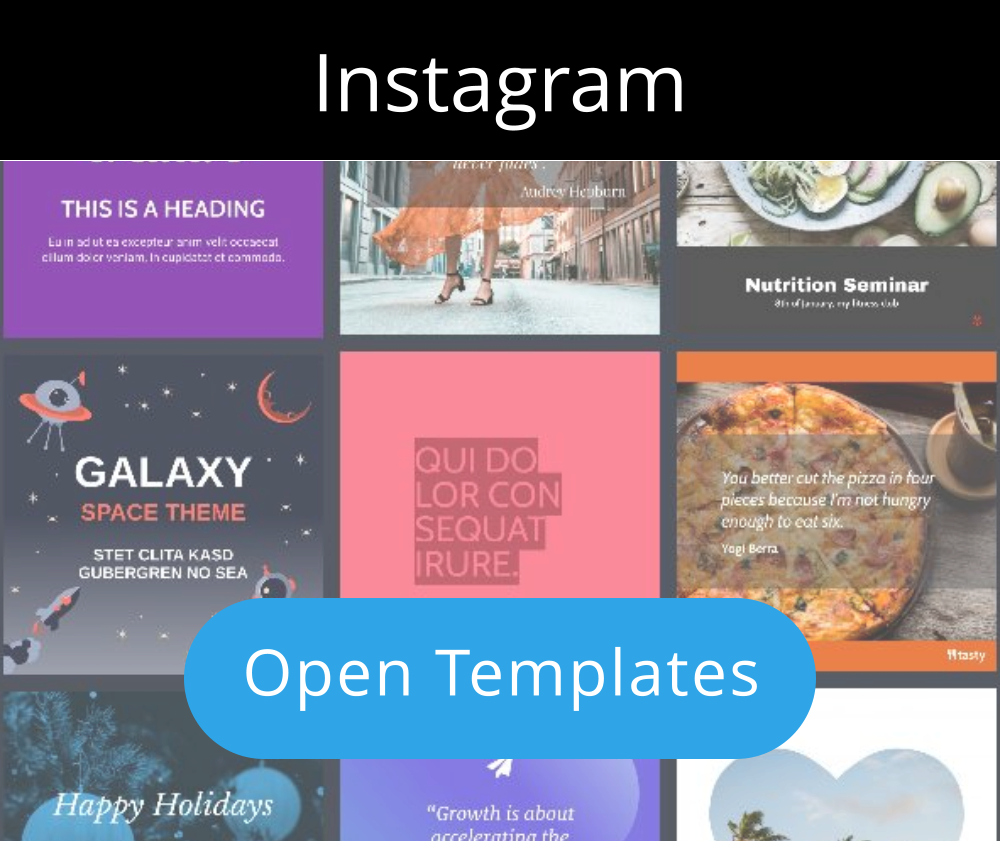 Instagram Templates - Flyer (1000x841), Png Download