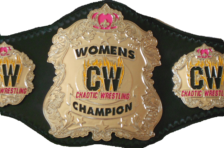 Belts Cw Womens Championship01 - Chaotic Wrestling Women's Championship (720x478), Png Download