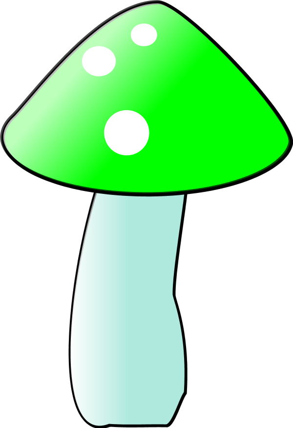 Vector Clip Art - Agaricus (600x874), Png Download