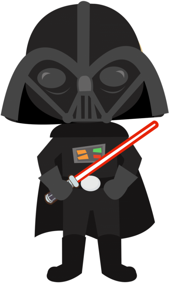 Star Wars Cute Png - Star Wars Clipart Png (643x1024), Png Download