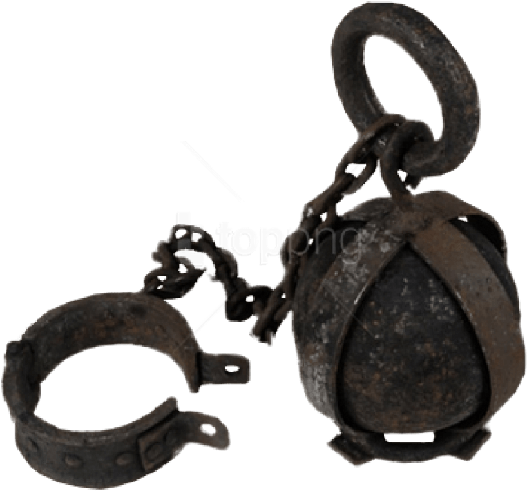 Free Png Download Folsom Prison Ball And Chain Png - Prison Ball And Chain (851x765), Png Download