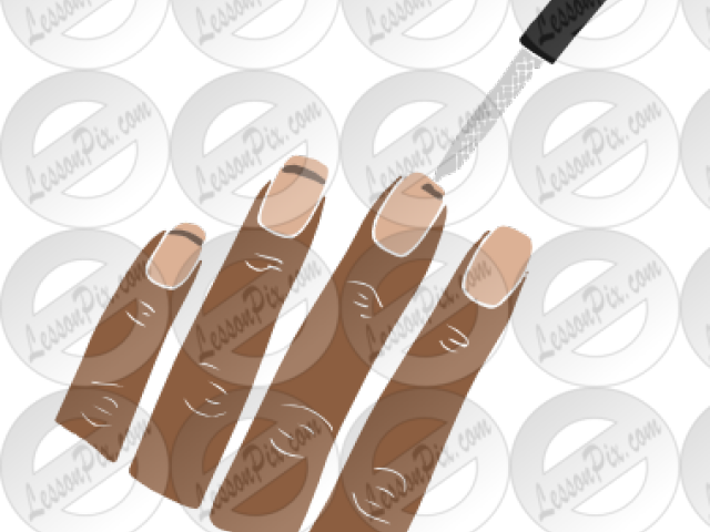 Nails Clipart Clean Nail - Close-up (640x480), Png Download