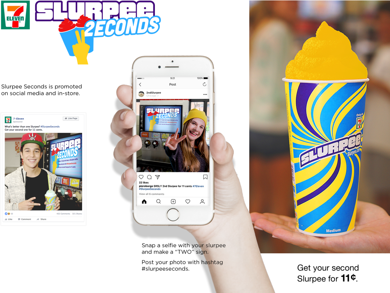 Buy One Slurpee And Post A Photo On Social Media With - Slurpee (1280x980), Png Download