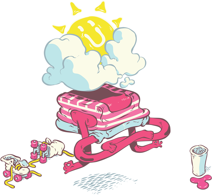 Slurpomatic On Behance Slurpee, Graphic Design Typography, (768x652), Png Download