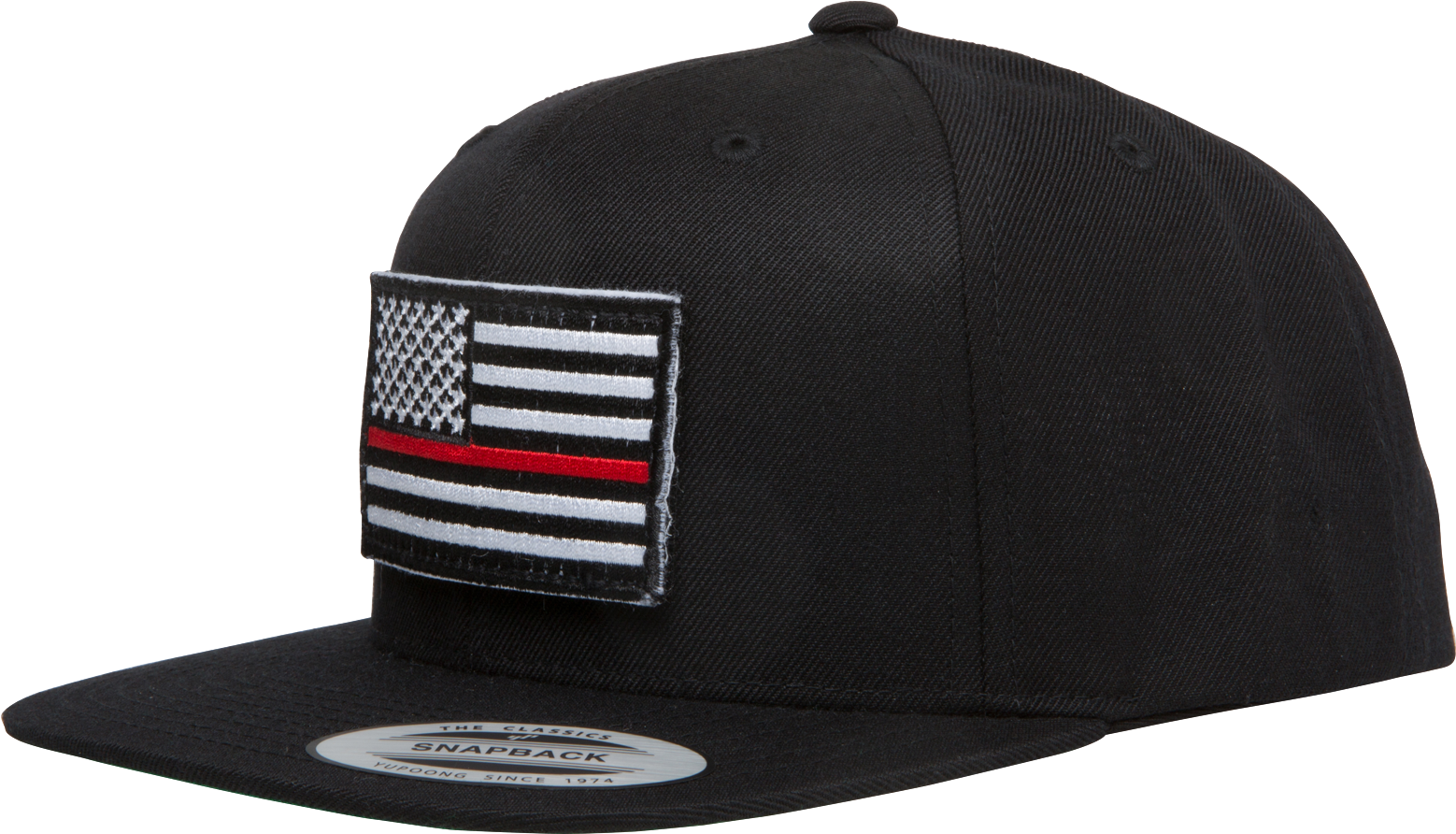 Thin Red Line Flag Snapback Hat - Baseball Cap (2000x1200), Png Download