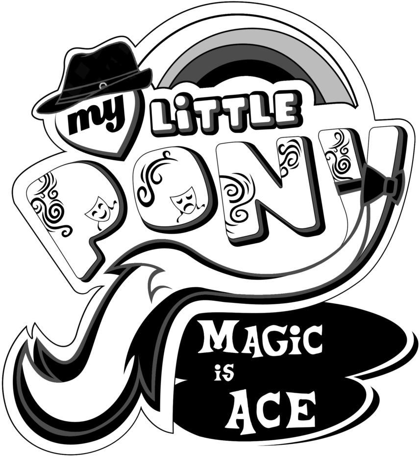 My Little Pony Logo - Logo Film My Little Pony (857x931), Png Download
