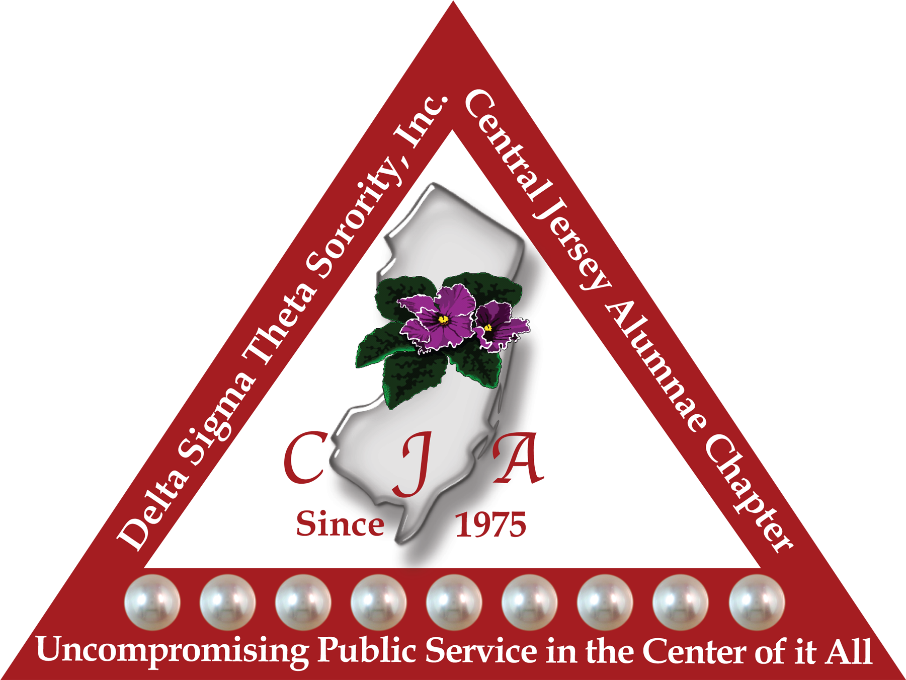 Cja Chapter Logo - Theta Alumnae Delta Sigma Theta Rush 2018 (2400x1800), Png Download