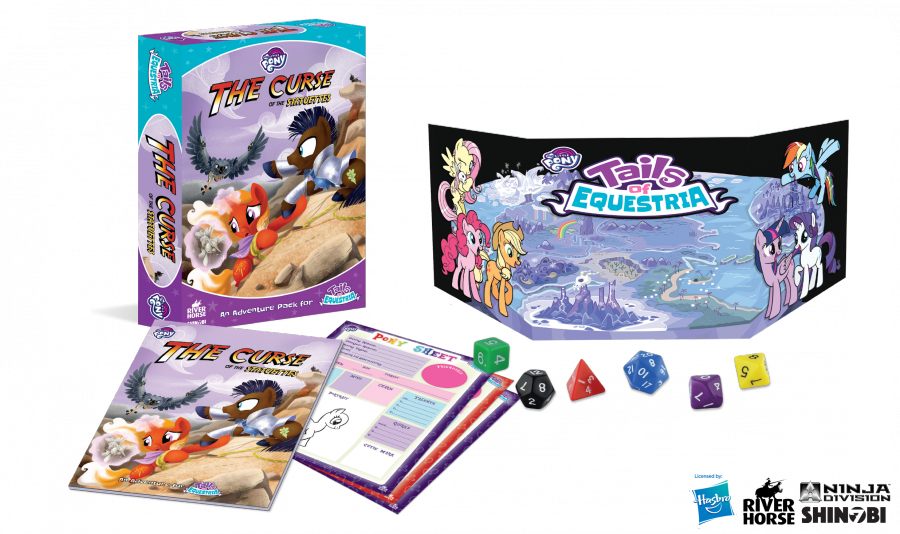 Small Statues Of Ponies Who'd've Thought A Review Of - My Little Pony Tails Of Equestria (900x534), Png Download