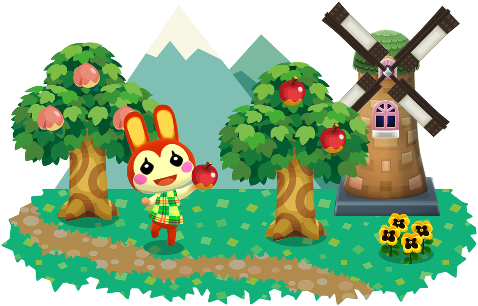 Nintendo - Animal Crossing Pocket Camp Gif (1200x1200), Png Download