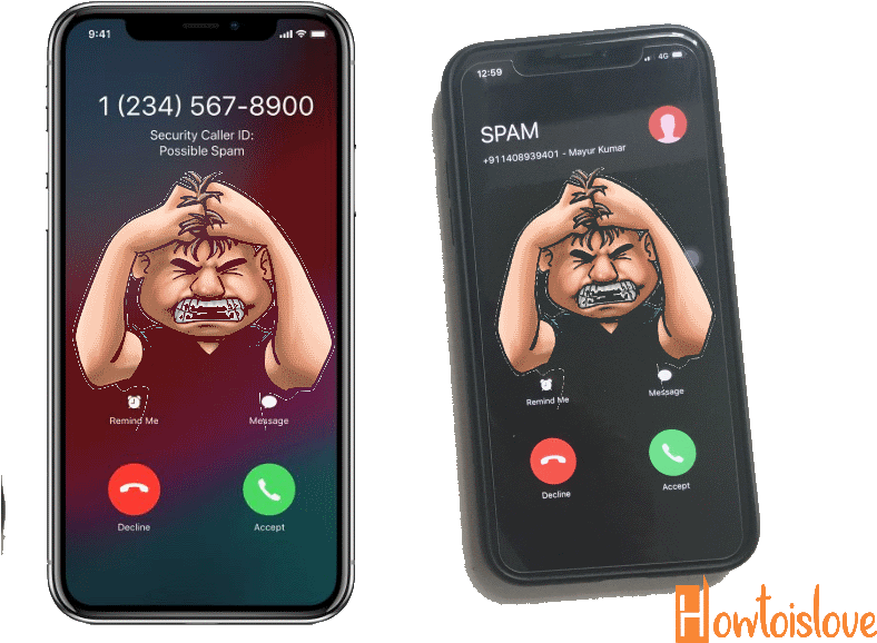 Block Incoming International Calls On Iphone Xs Max - Iphone Xs Max Incoming Call (800x600), Png Download