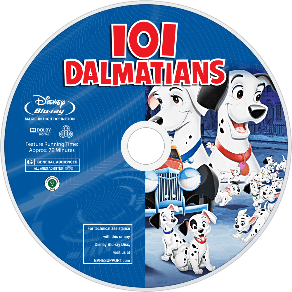 Carica Dei 101 Disney (1000x1000), Png Download