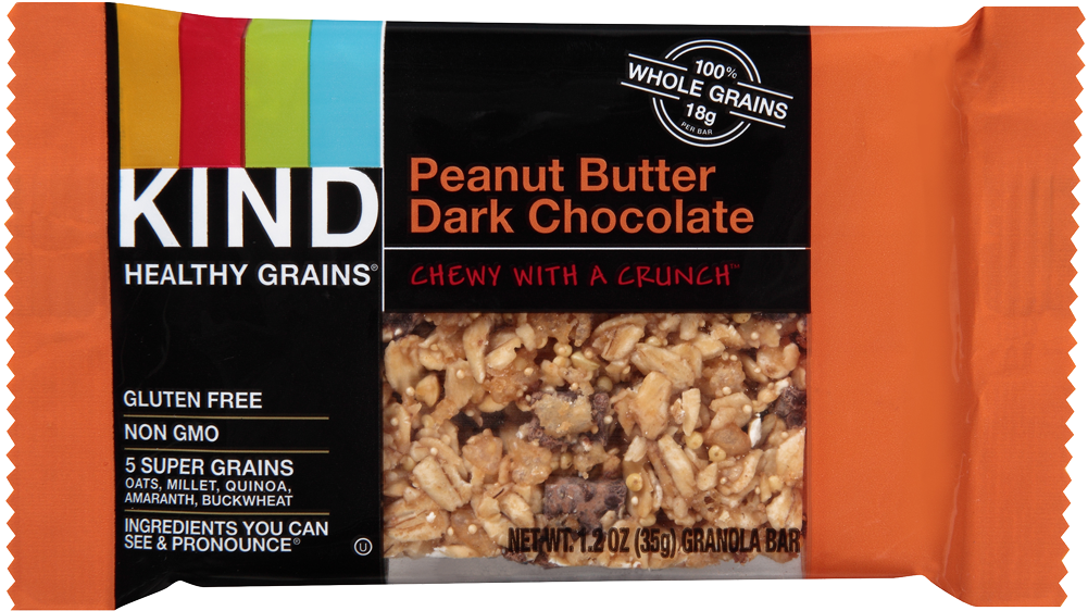 Healthy Office Snacks, Kind - Kind Healthy Grains Oats And Honey (1000x595), Png Download