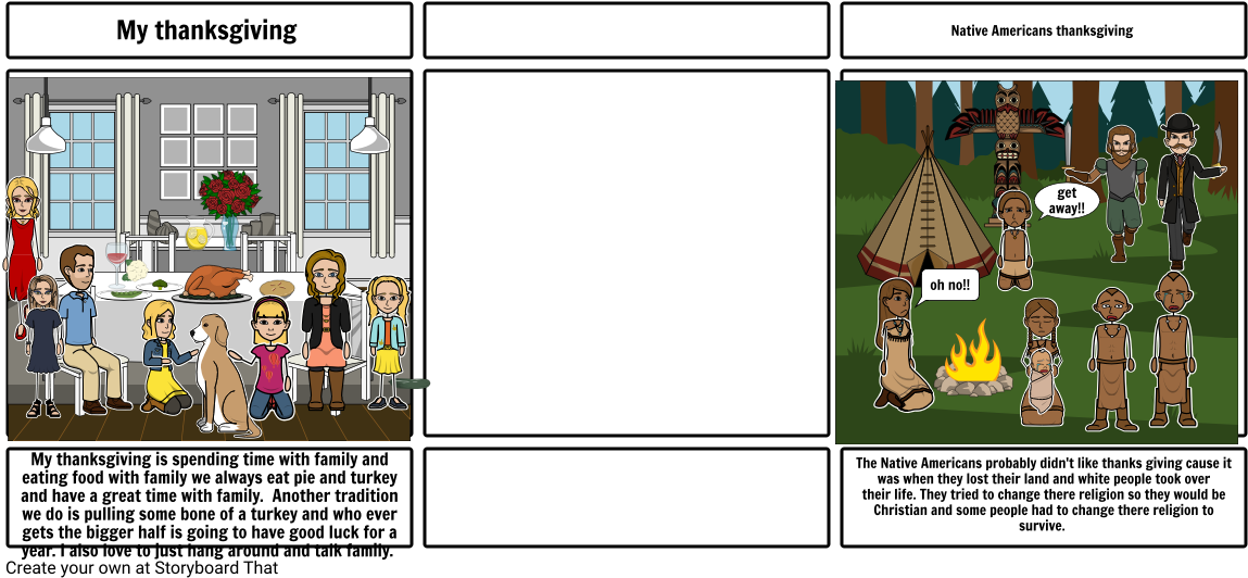 Thanksgiving - Cartoon (1164x549), Png Download