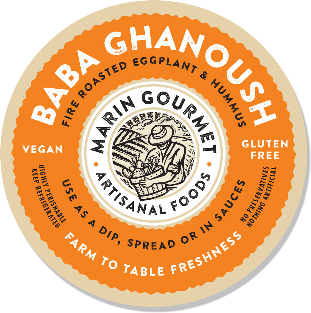 Baba Ghanoush Is Our Distinctly Mediterranean Spread - Circle (1056x1056), Png Download