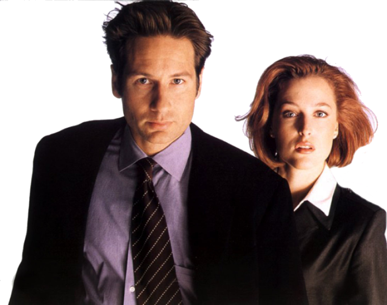 The X Files - David Duchovny X Files (759x600), Png Download