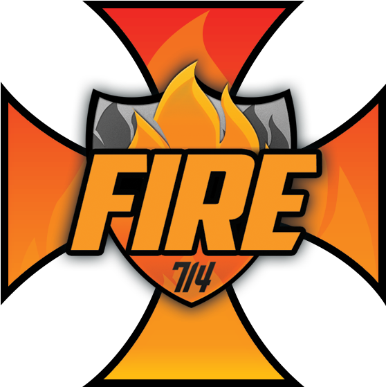 Fire 714 Logo And Twitch - Emblem (643x622), Png Download