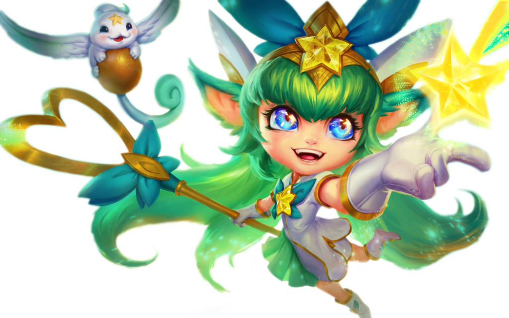 Lulu Sticker - Lol Lulu Star Guardian (1024x640), Png Download