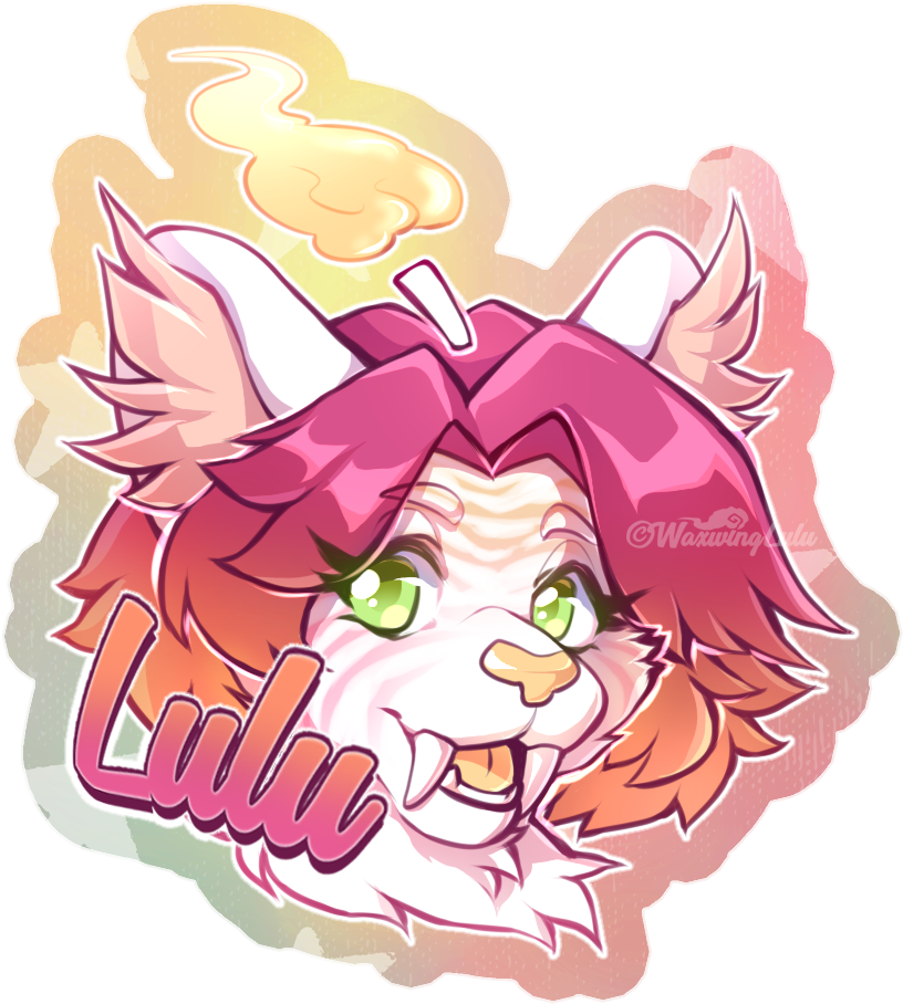 Lulu Badge - Cartoon (903x987), Png Download