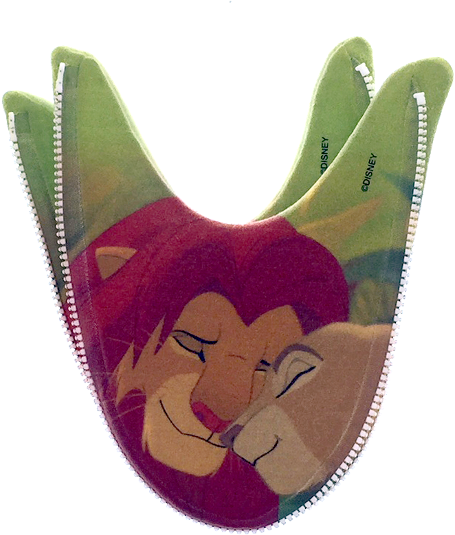 Lion King Simba And Nala Valentines Mix N Match Zlipperz - Simba And Nala (1024x1024), Png Download