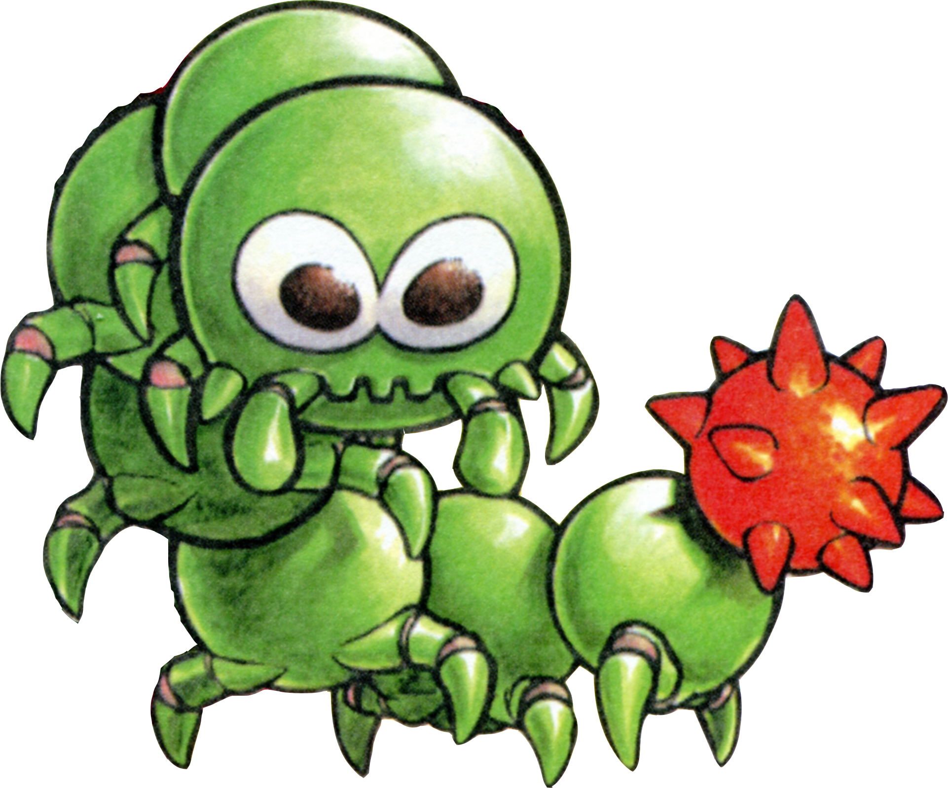 The Legend Of Zelda - Moldorm Link's Awakening (1922x1597), Png Download