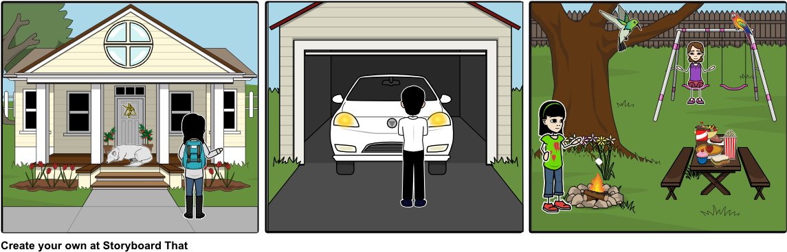 Our House From The Outside - House (1164x385), Png Download