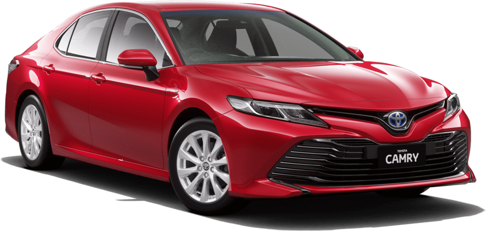 Camry Hybrid - Honda Civic 2019 Red (1920x960), Png Download