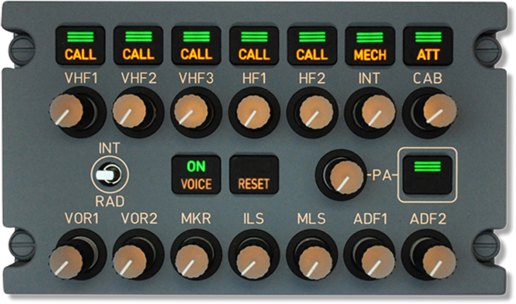 Audio Control Panel A320 (800x480), Png Download