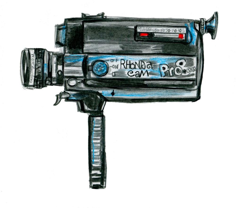 Chris Sharp - Video Camera (1000x882), Png Download