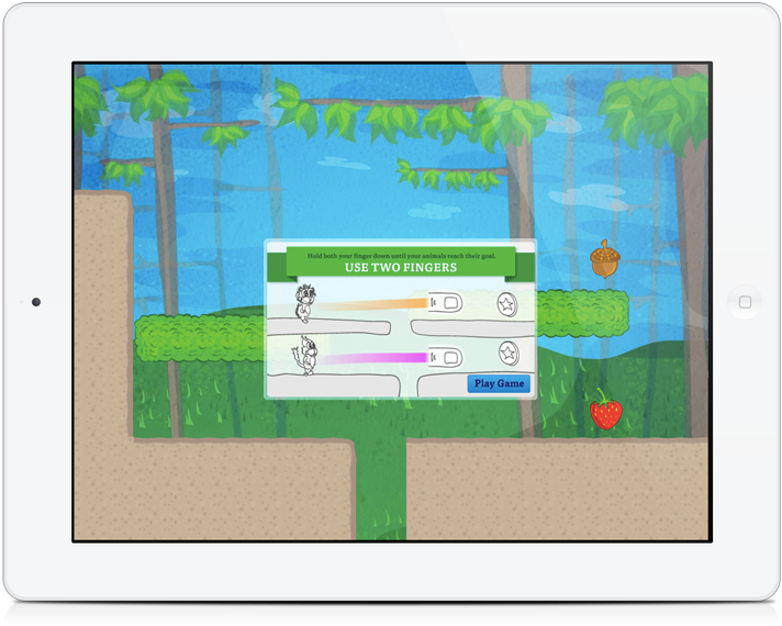 Finger Forest Ins - Screen (800x622), Png Download
