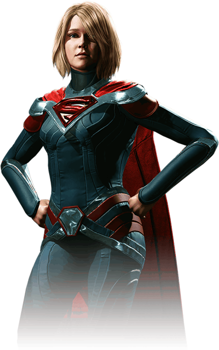 Supergirl - Injustice 2 Supergirl Zor El Gear (463x707), Png Download