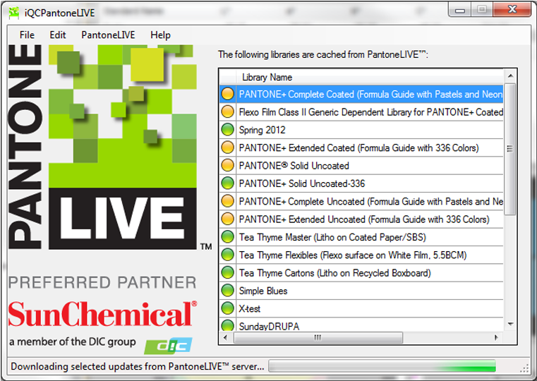 With Color Iqc And Pantonelive Printers Ensure That - Pantonelive (850x600), Png Download
