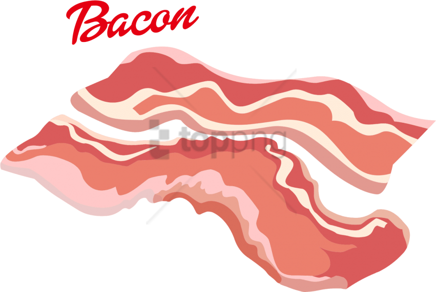 Free Png Download Bacon Png Images Background Png Images - Сало Вектор Png (851x571), Png Download
