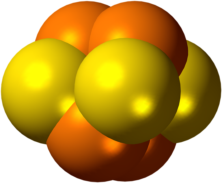 Matches Clipart Phosphorus - Iron Sulfide Molecule (856x720), Png Download