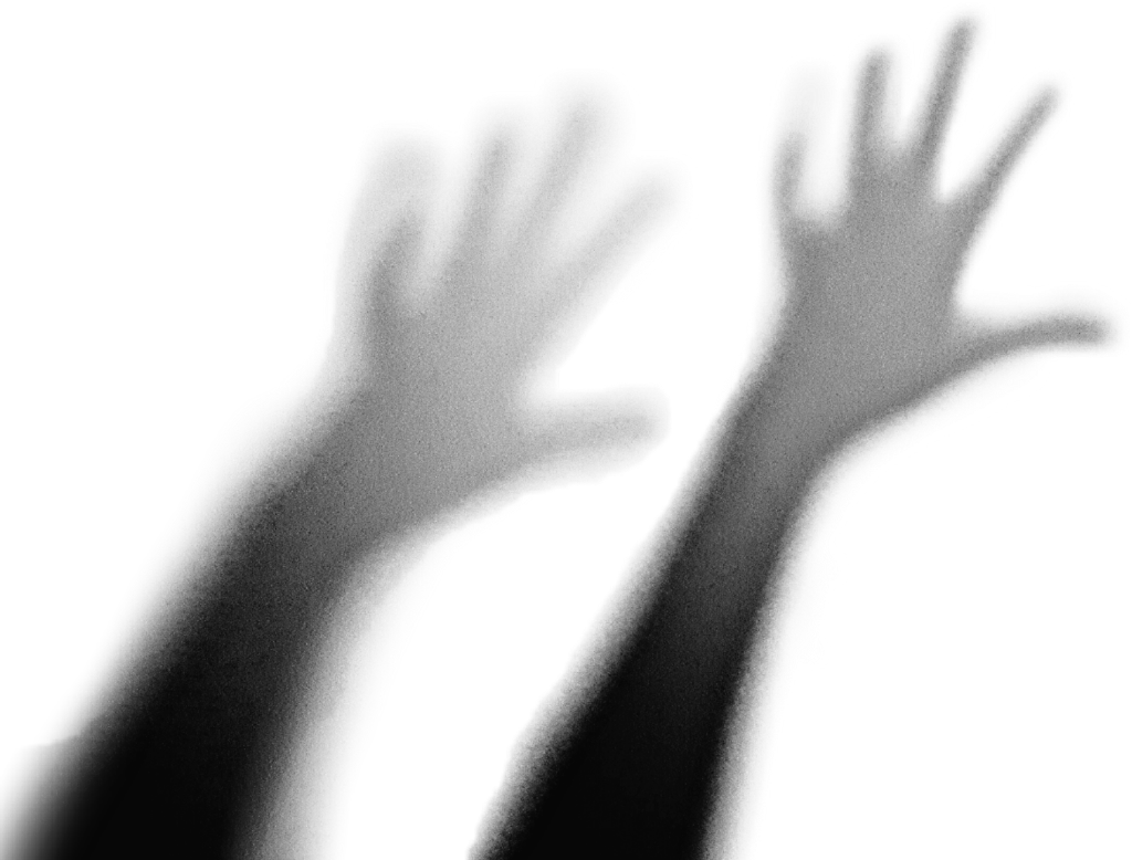 #scary #spooky #hands - Shadow (1024x778), Png Download