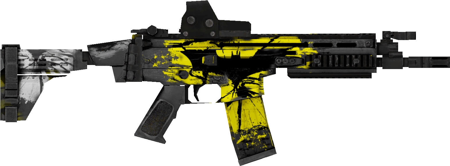 Acr Batman Weapon - Firearm (1756x780), Png Download