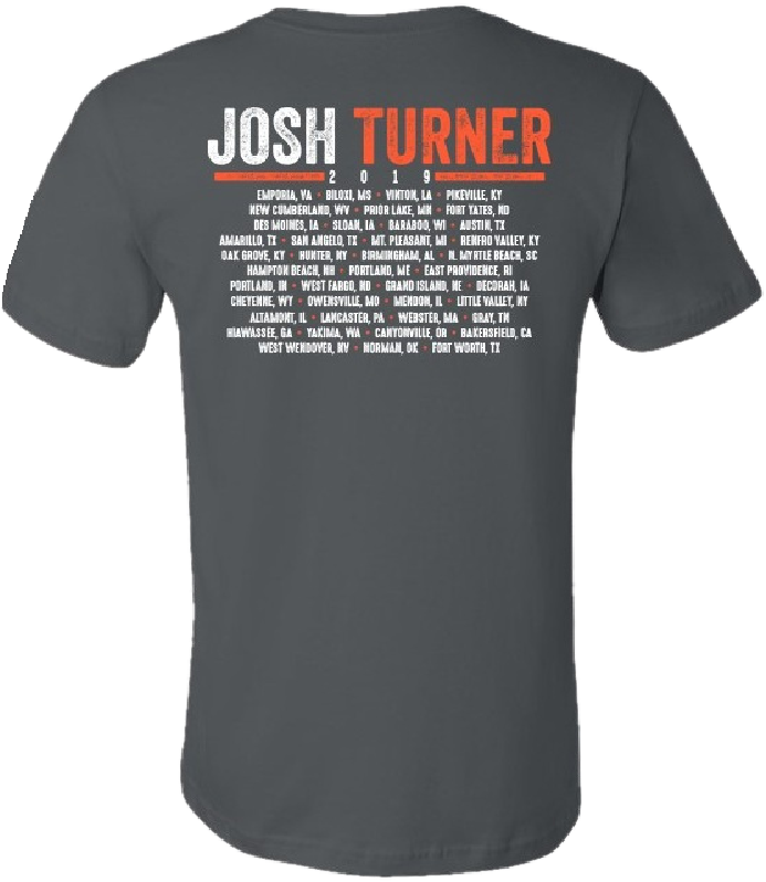 Josh Turner 2019 Asphalt Tour Tee - Active Shirt (800x800), Png Download