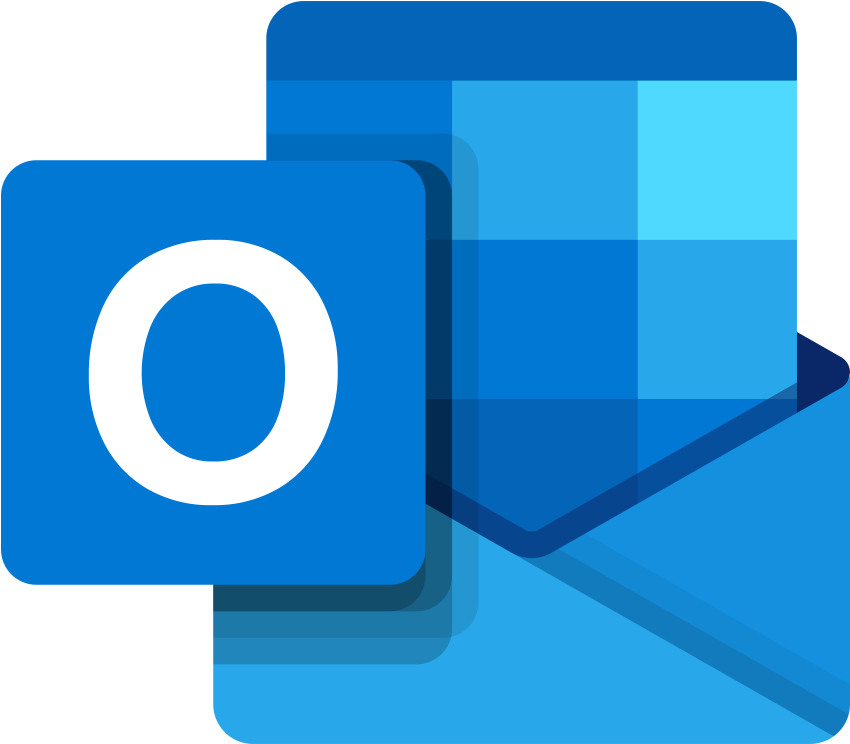 Microsoft Outlook Icon - Graphic Design (900x900), Png Download